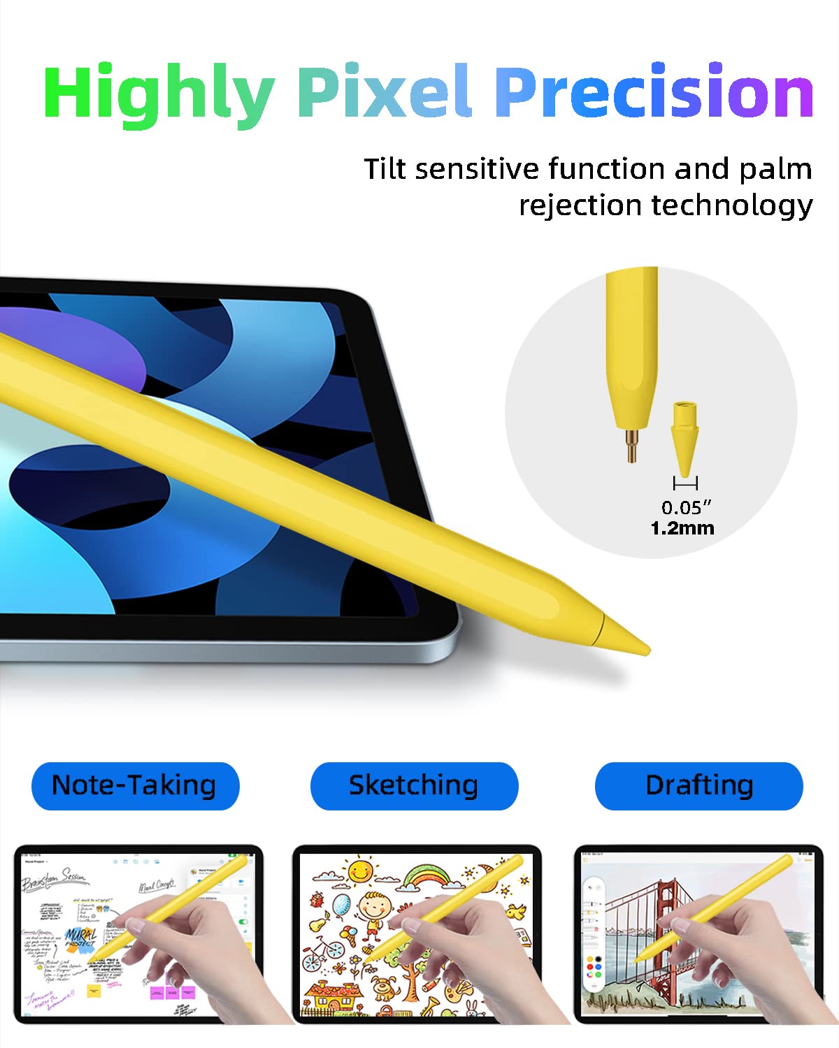 2nd Generation Magnetic Wireless Charging Stylus Pen N2648