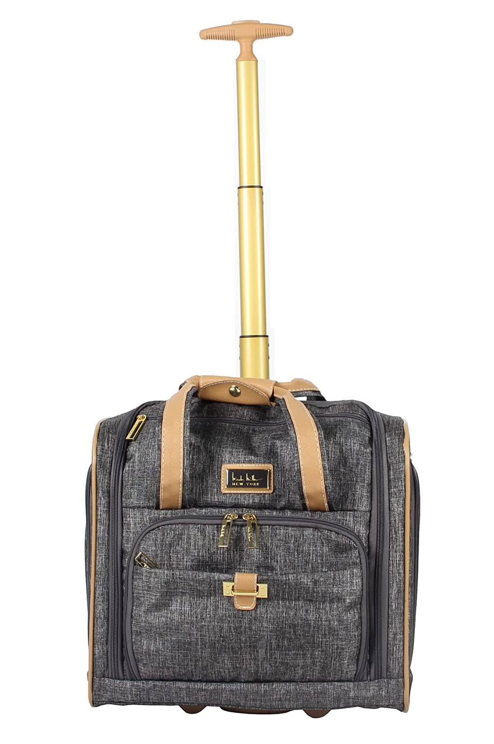 Lightweight 15 Inch Underseat Luggage with Spinner Wheels J2743