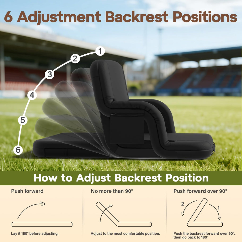 Stadium Seat with Back Support U639694