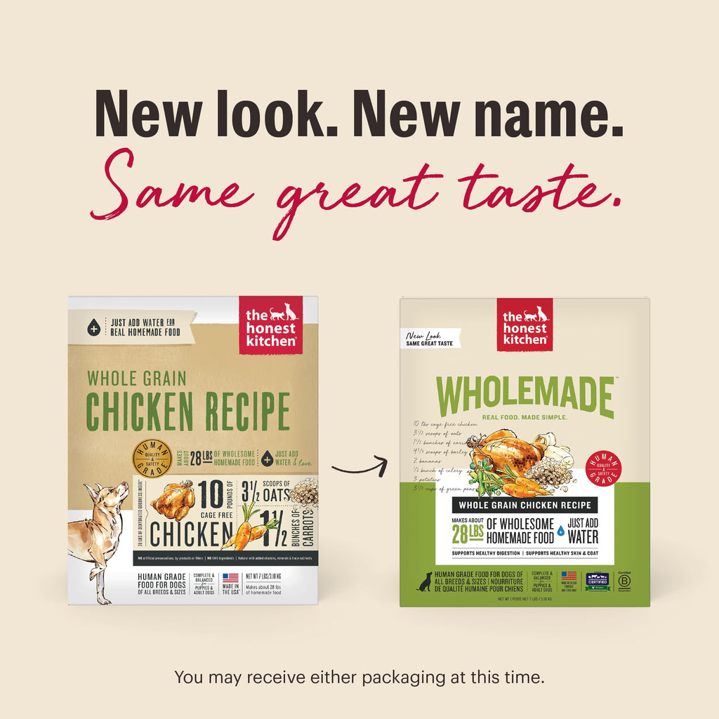 Whole Grain Chicken Recipe Dehydrated Dog Food 10 lb Q413
