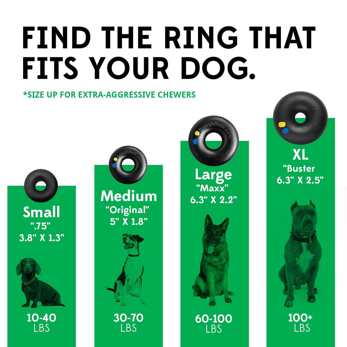 Black Dog Toys for Aggressive Chewers I740