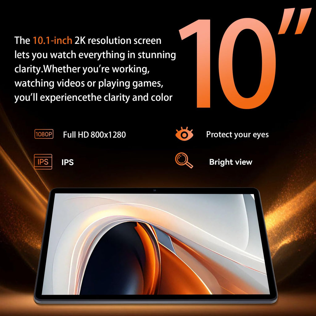 10 Inch Android 16 Tablet 32GB RAM 128GB ROM J11034