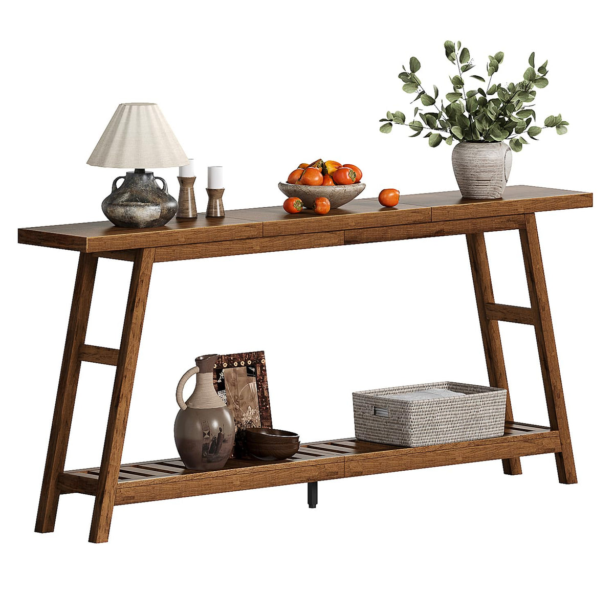 70.9 Inch 2-Tier Console Table O915