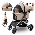 Dog Stroller with Removable Carrier J8371