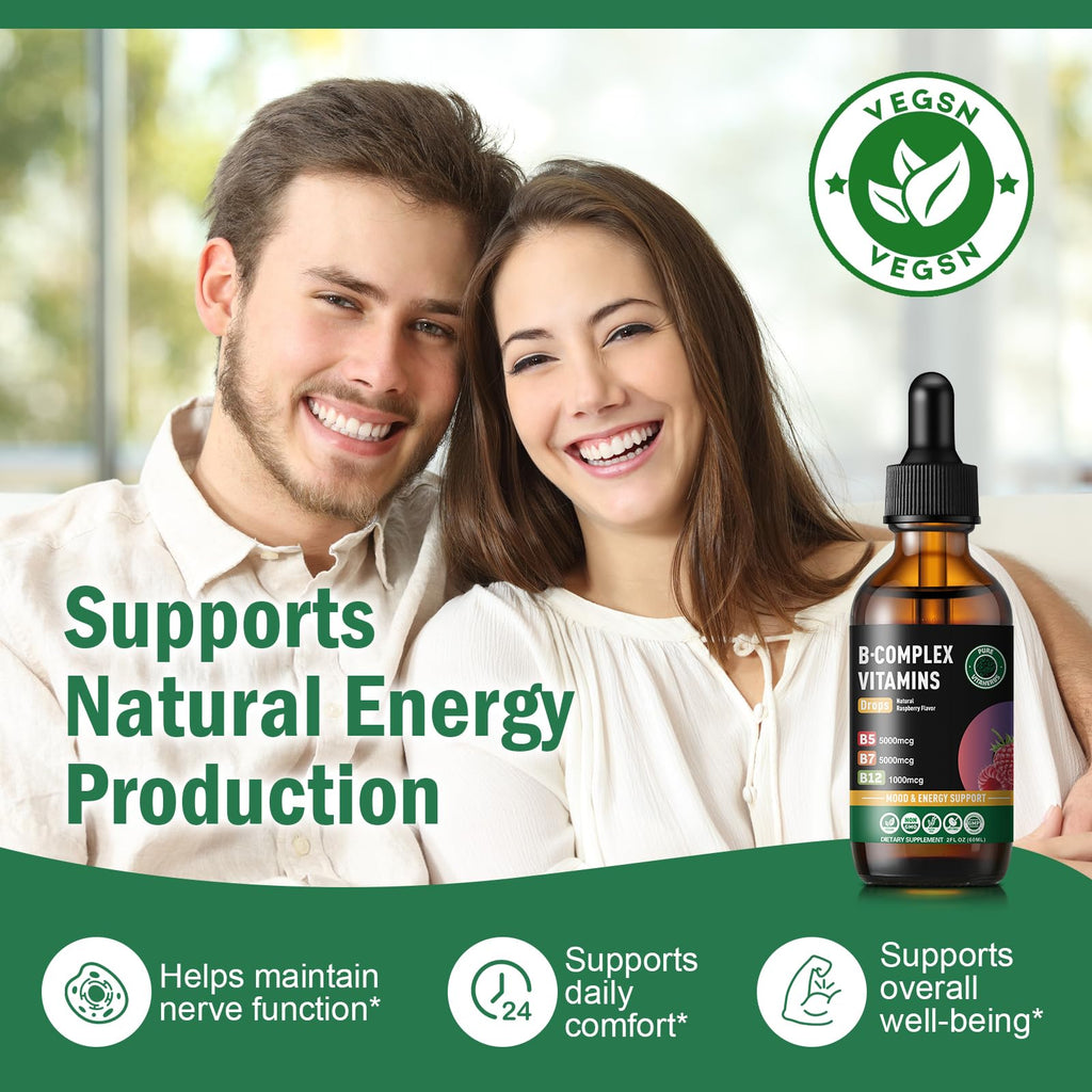 B-Complex & Biotin Drops 2 Fl Oz O316