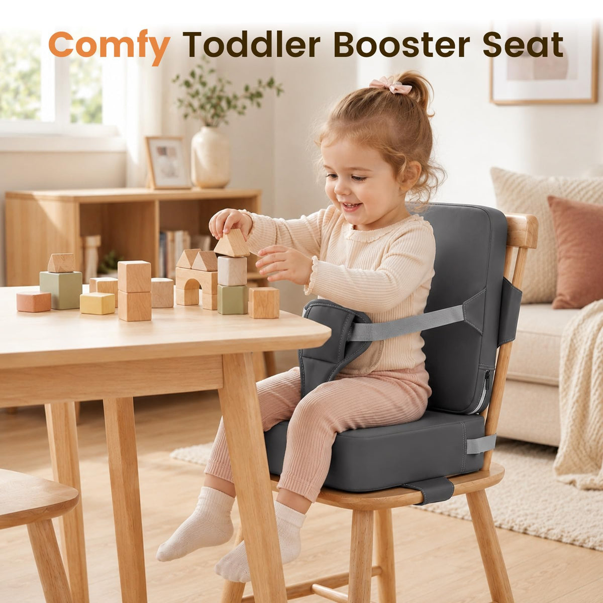 Toddler Booster Seat for Kitchen Chair M475