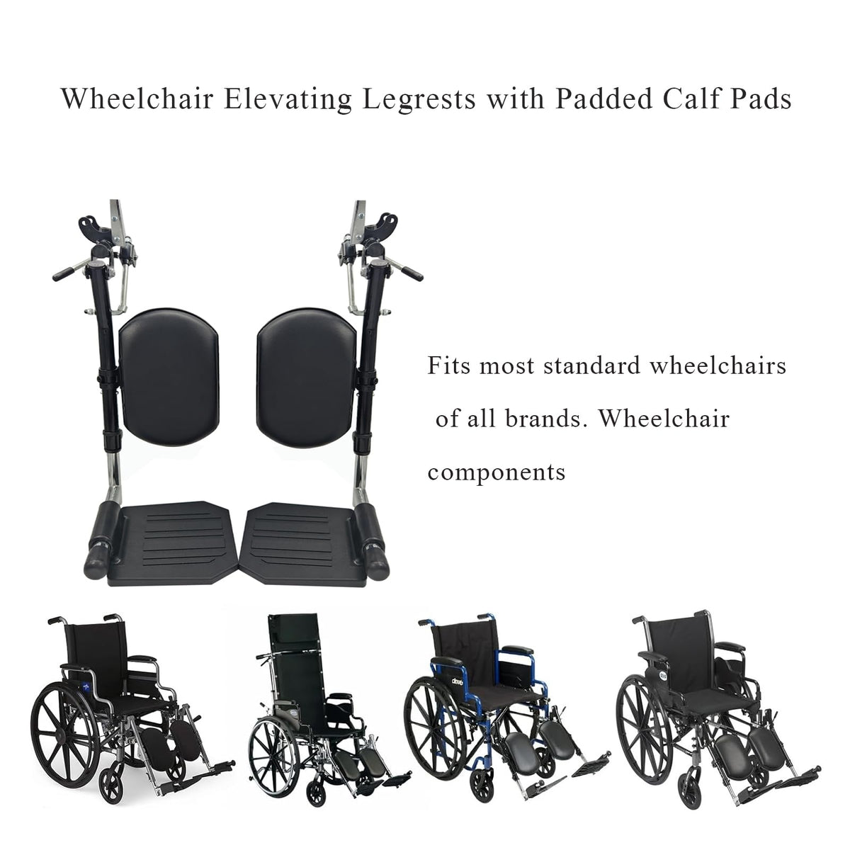 Wheelchair Leg Rest Foot Rest 1 Pair P6282