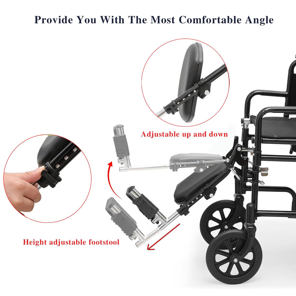 Wheelchair Leg Rest Foot Rest 1 Pair P6282
