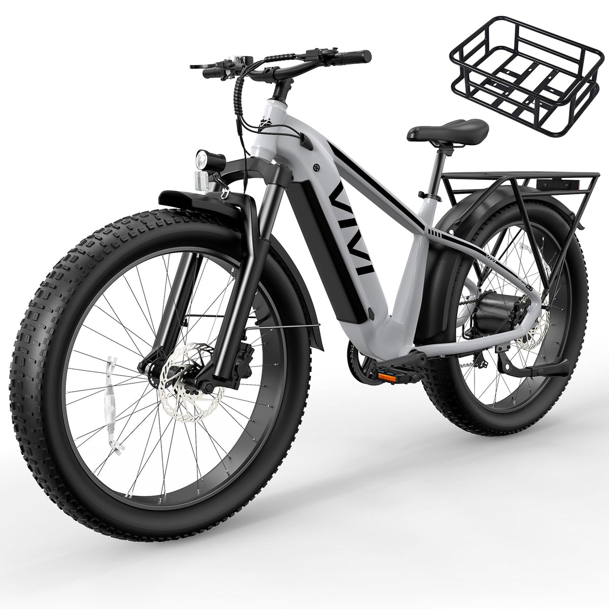 Electric Bike 26 x 4.0 Fat Tire 1500W Peak Motor B8356