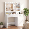 Makeup Vanity Desk with Mirror and Lights R969996