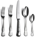 60 Piece 18 10 Stainless Steel Silverware Set R805