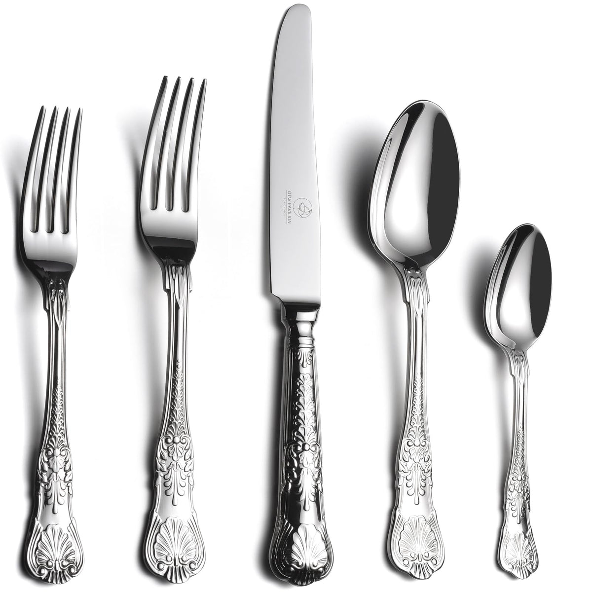 60 Piece 18 10 Stainless Steel Silverware Set R805