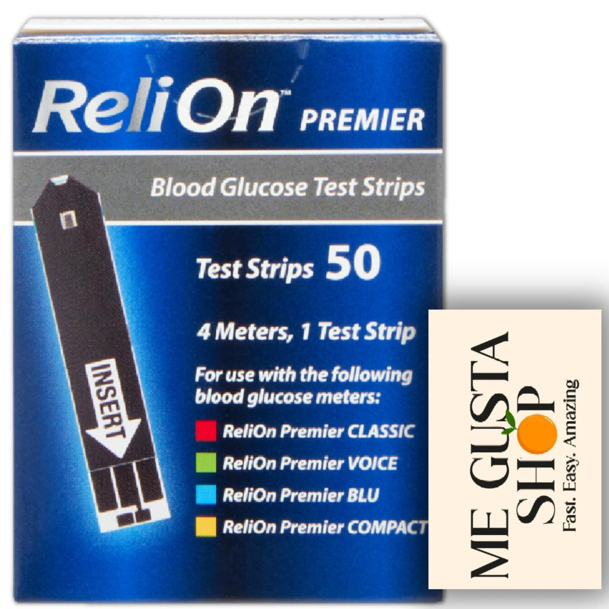 Blood Glucose Test Strips 50 Count L684