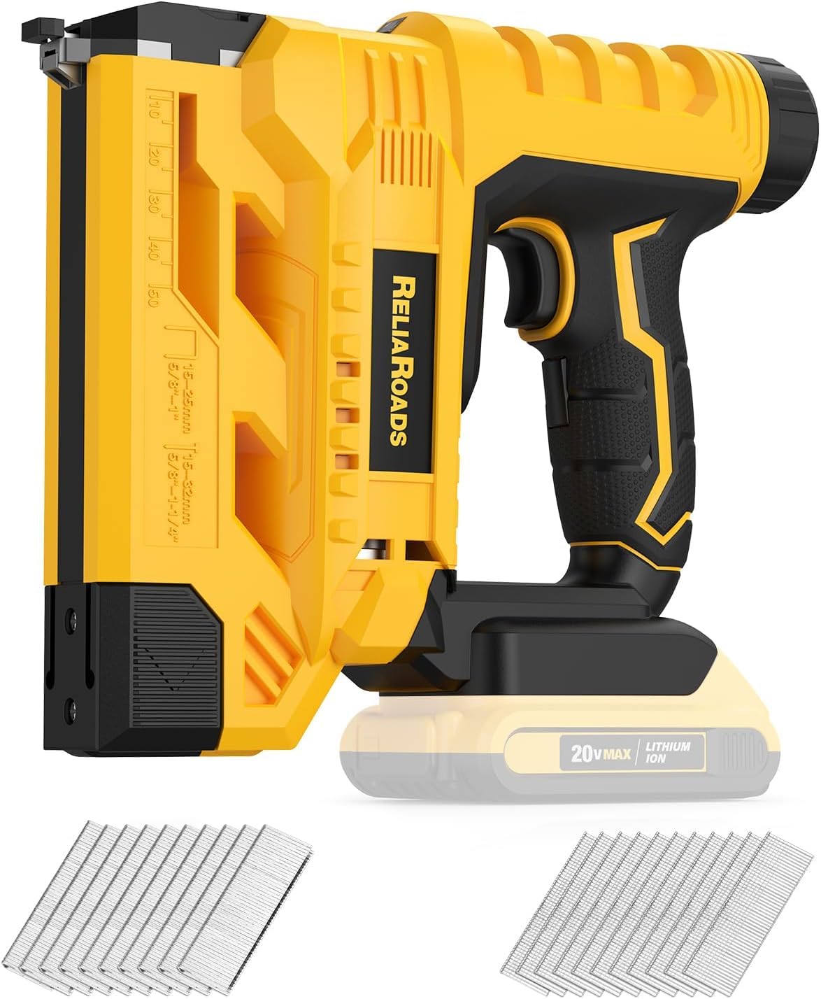 2-in-1 Cordless 18GA Brad Nailer & 1/4 Crown Stapler Y42035