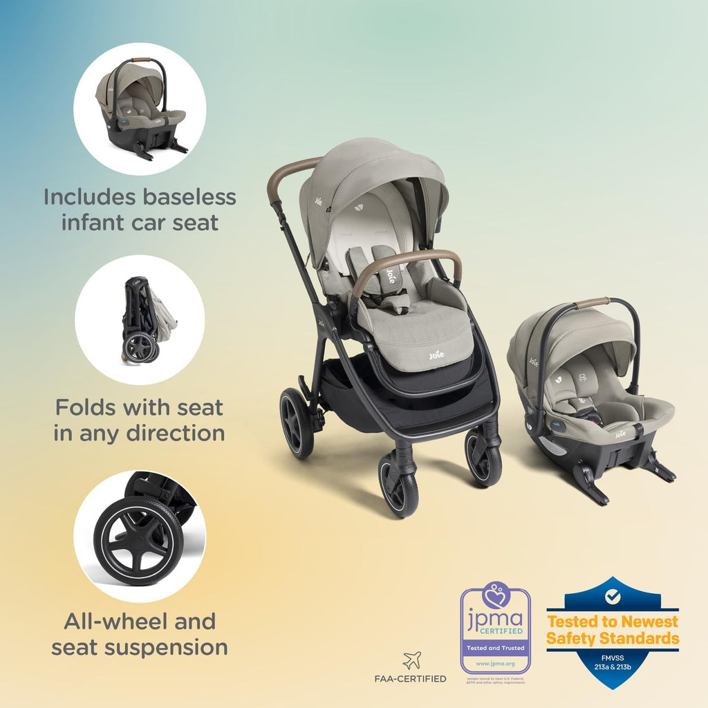 4-in-1 Stroller & Car Seat Travel System D3270