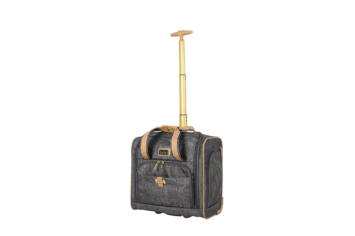 Lightweight 15 Inch Underseat Luggage with Spinner Wheels J2743