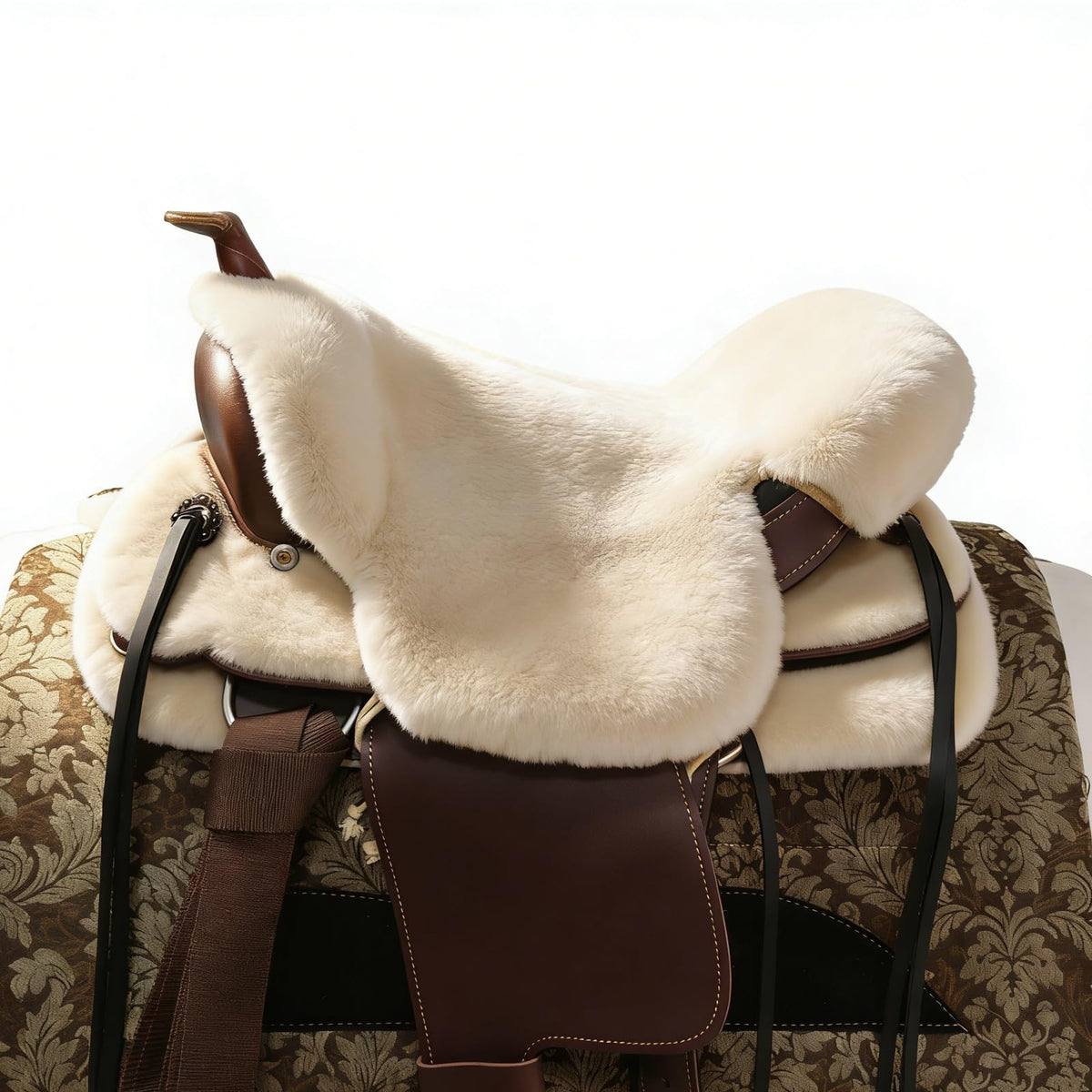 Sheepskin Saddle Seat Cover I3529