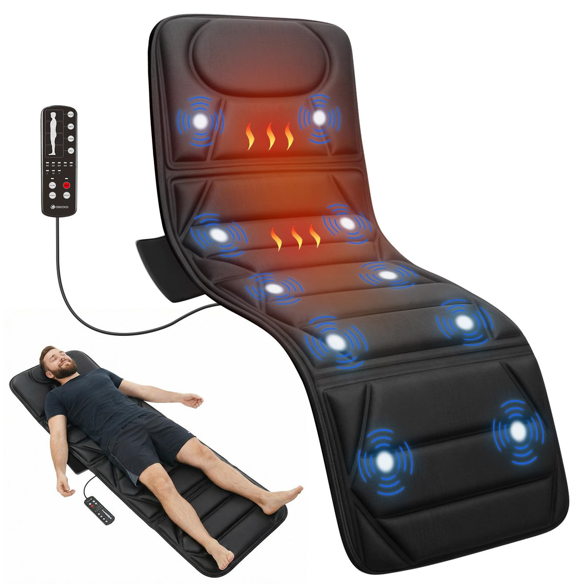 Full Body Massage Mat with Heat Z280400