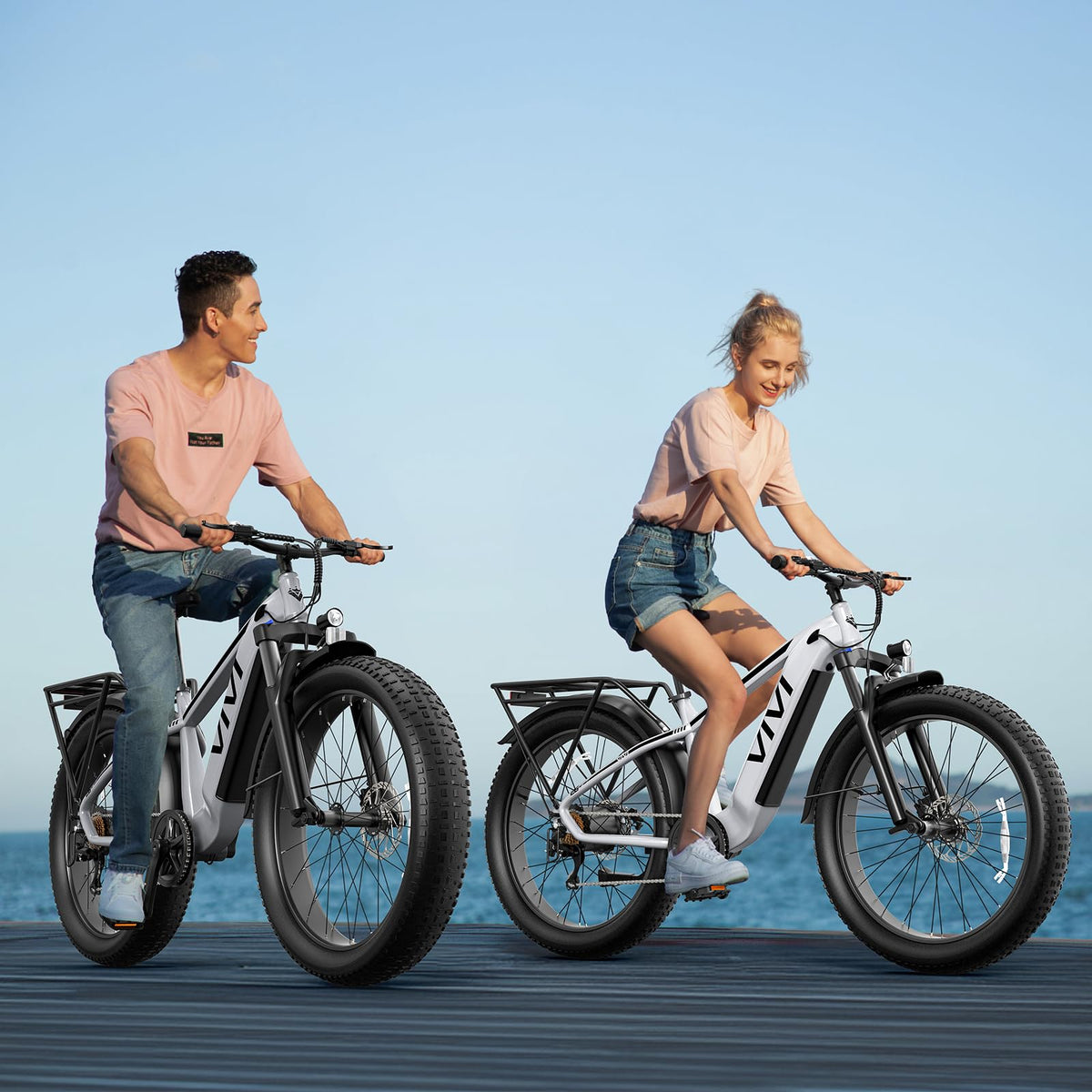 Electric Bike 26 x 4.0 Fat Tire 1500W Peak Motor B8356