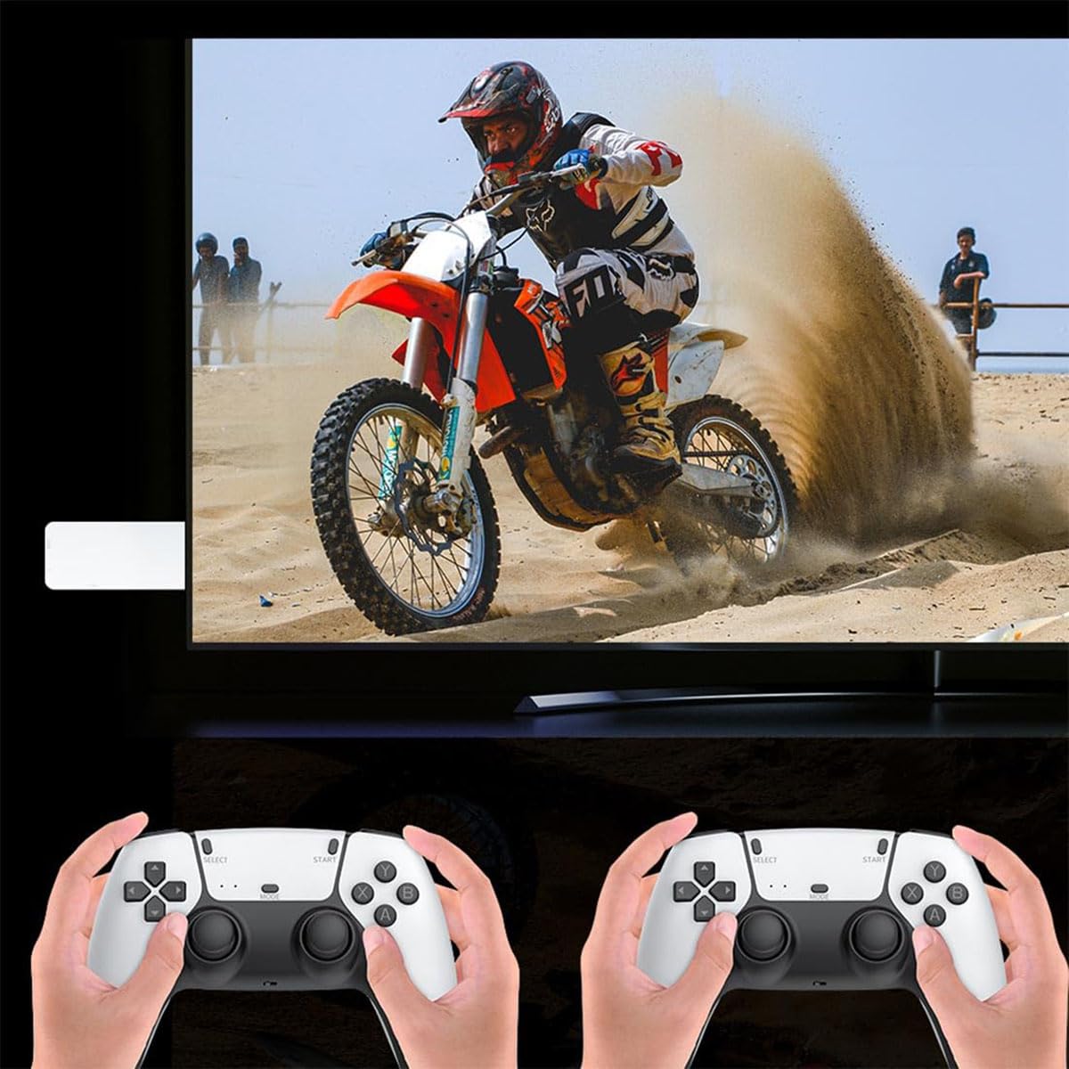 Retro Game Stick 4K HDMI Wireless Controller 128G W2455