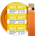 Orange 50FT Non-Metallic Sheathed Cable P967341