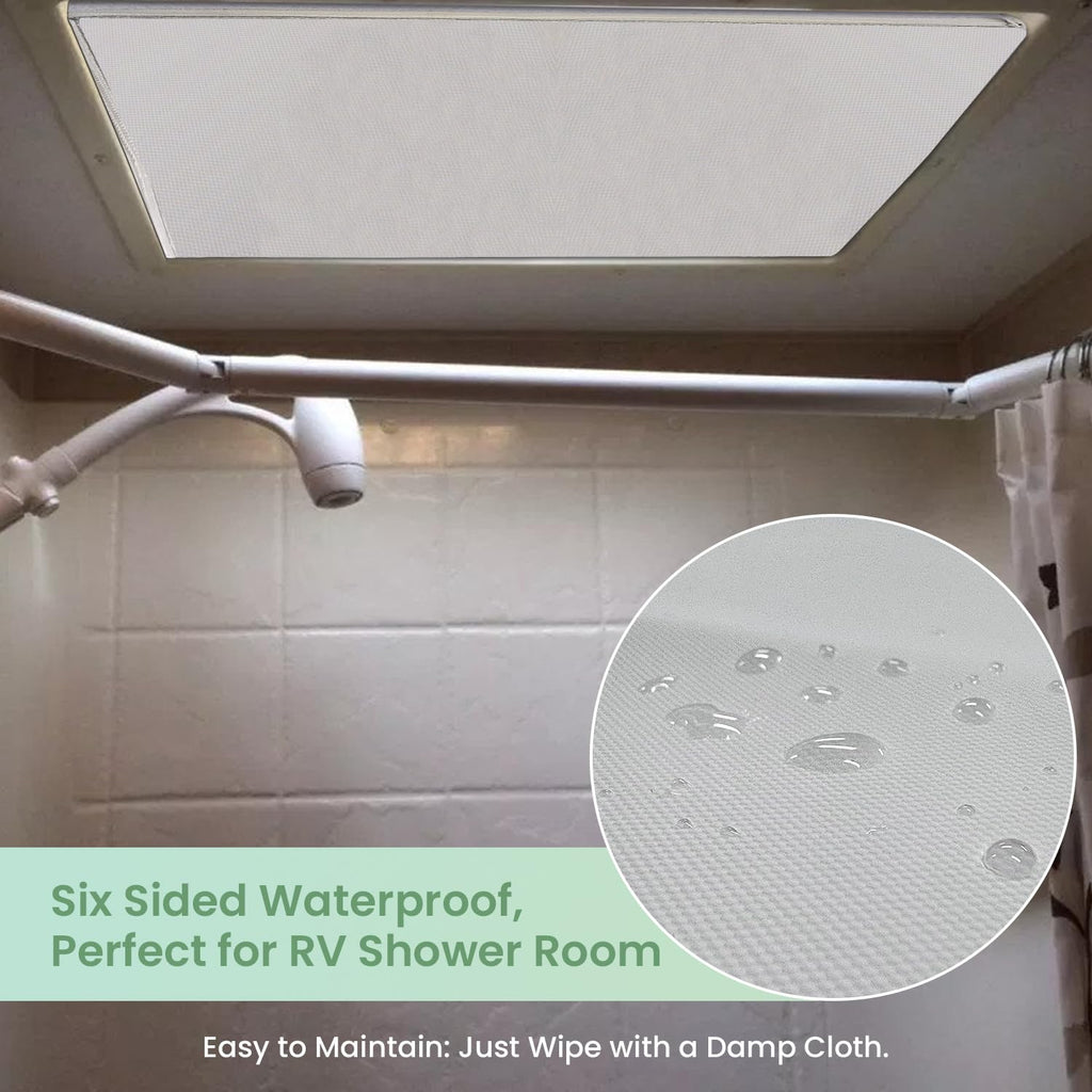Waterproof Non Slip 14x14 In RV Vent Insulator and Camper Skylight Cover C7645