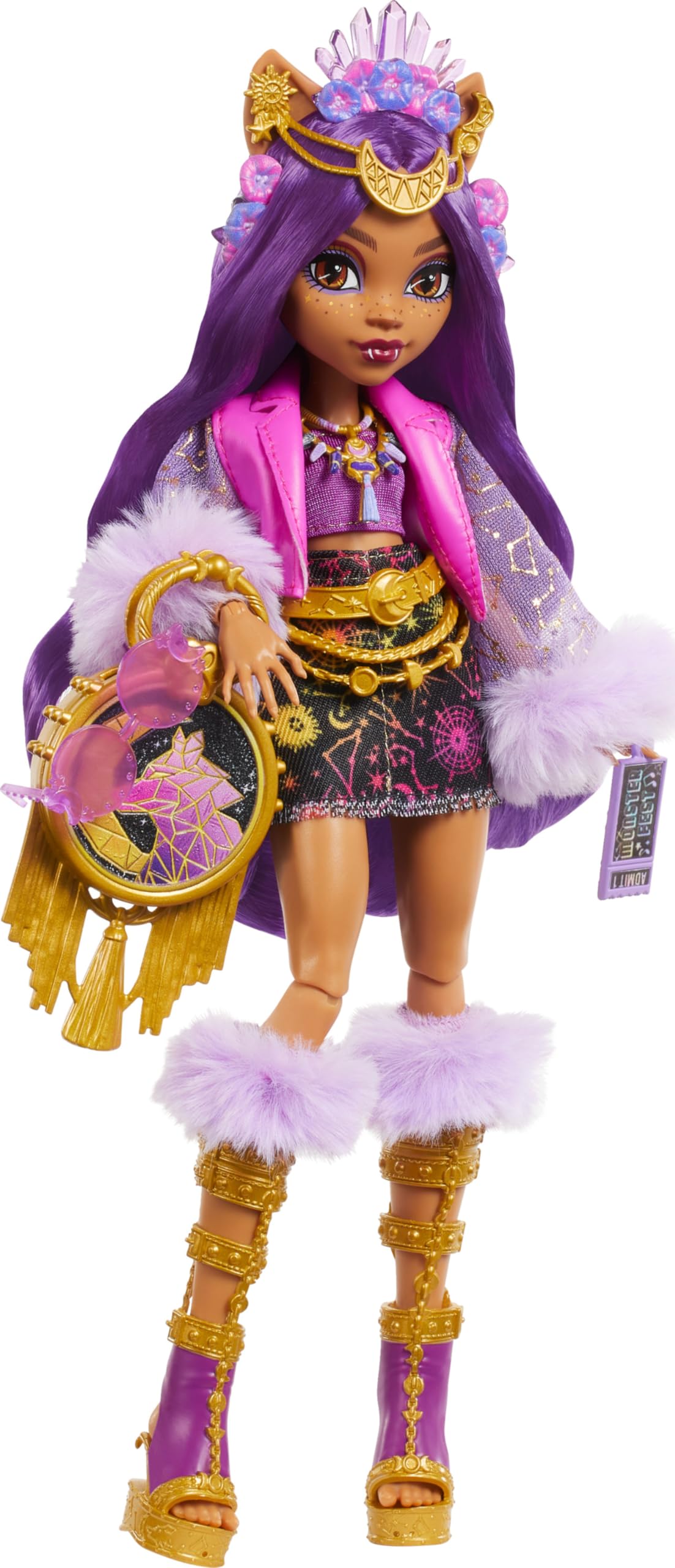 Monster High Doll with Glam Outfit & Accessories T562