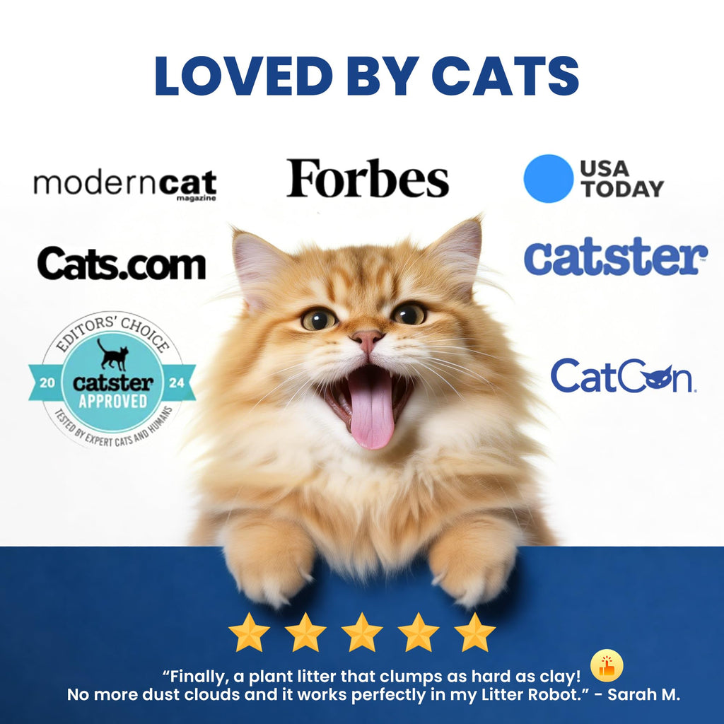 Natural Lightweight Clumping Flushable Cat Litter W5908