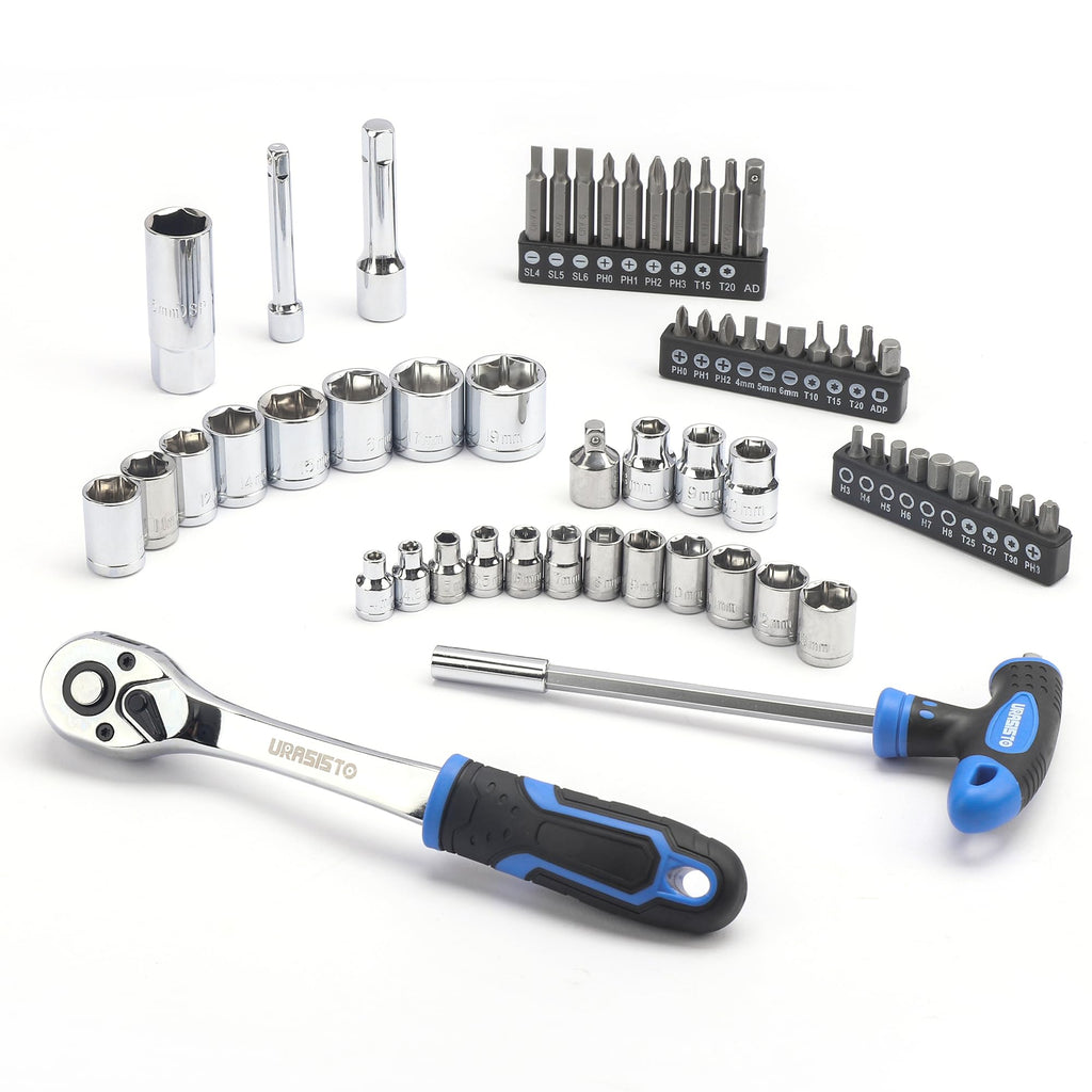 168-Piece Socket Wrench Hand Tool Kit with Toolbox I2188
