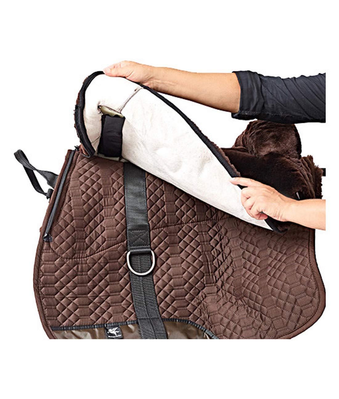 Sheepskin Lined Bareback Pad T4039