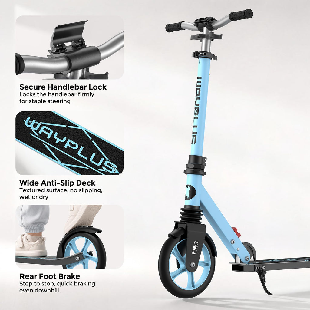 Kick Scooter with 8 Big Wheels N745