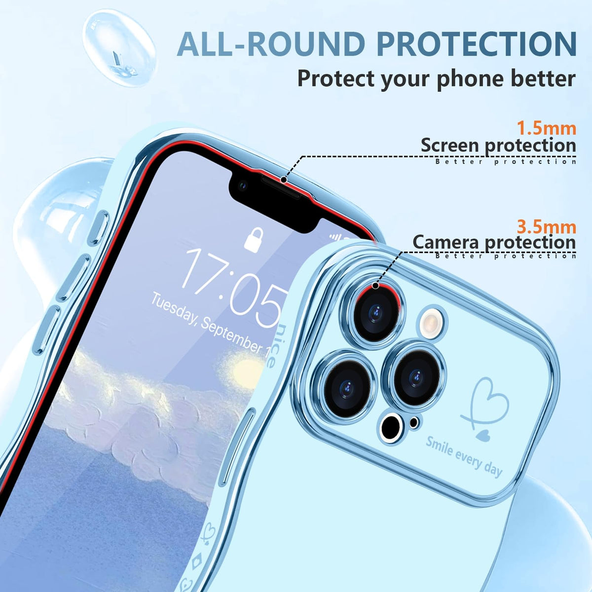iPhone 13 Pro Max Case Baby Blue M799201