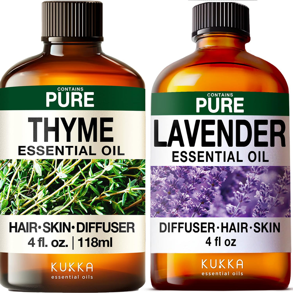 Thyme & Lavender Essential Oil Set 2x4 fl oz Z822718