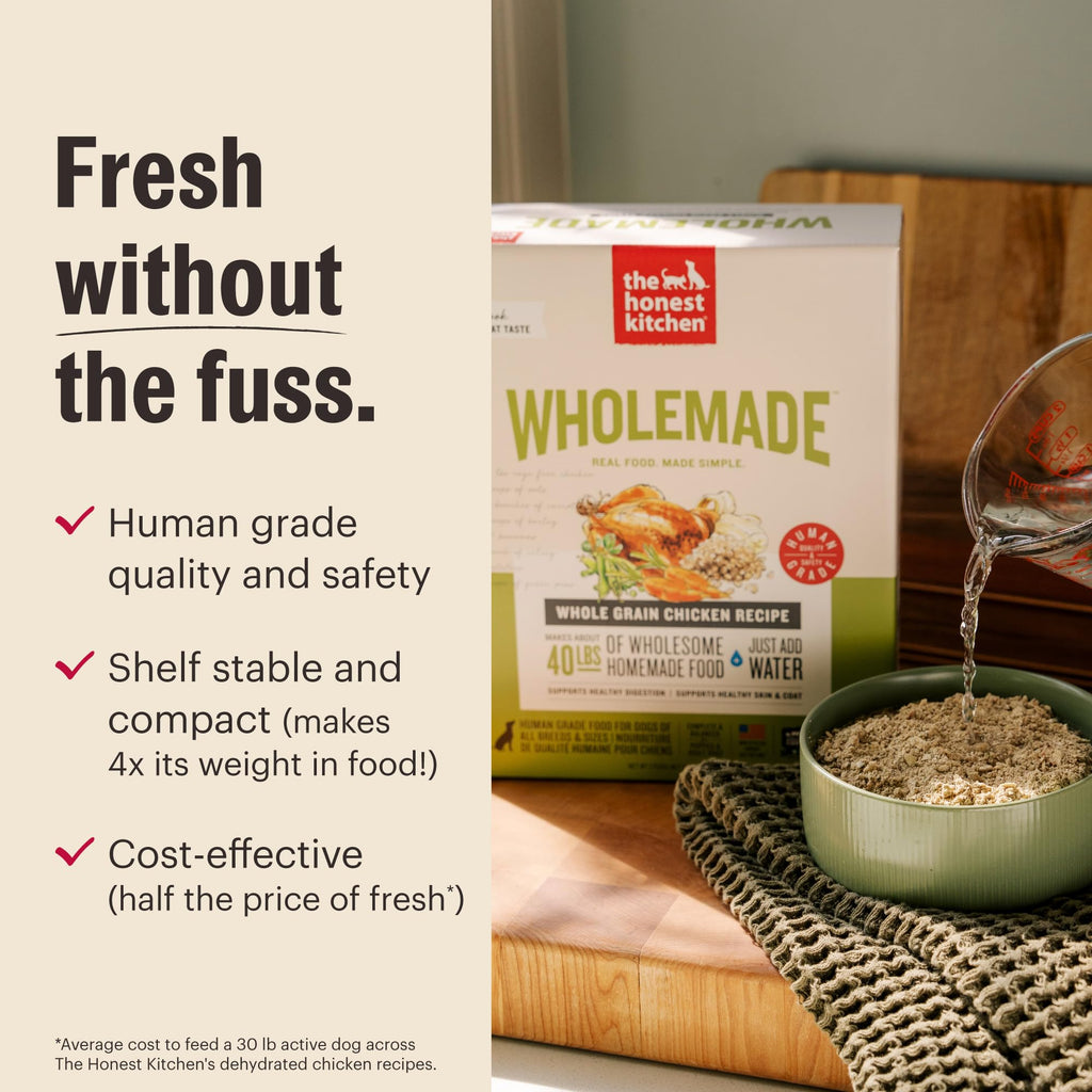 Whole Grain Chicken Recipe Dehydrated Dog Food 10 lb Q413