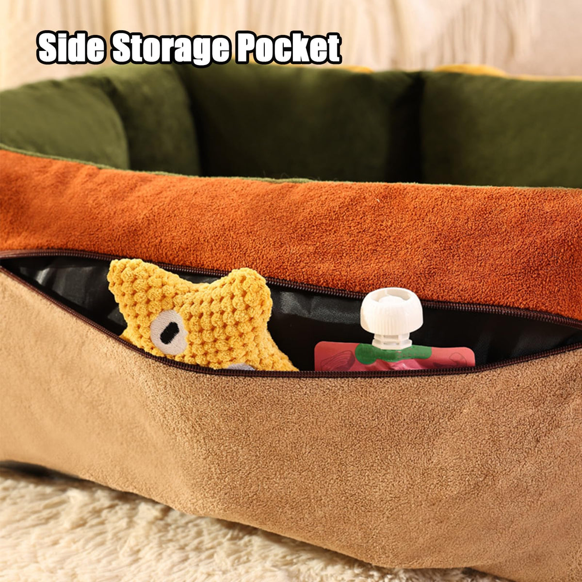 2-in-1 Dog Car Seat for Small Dogs N580