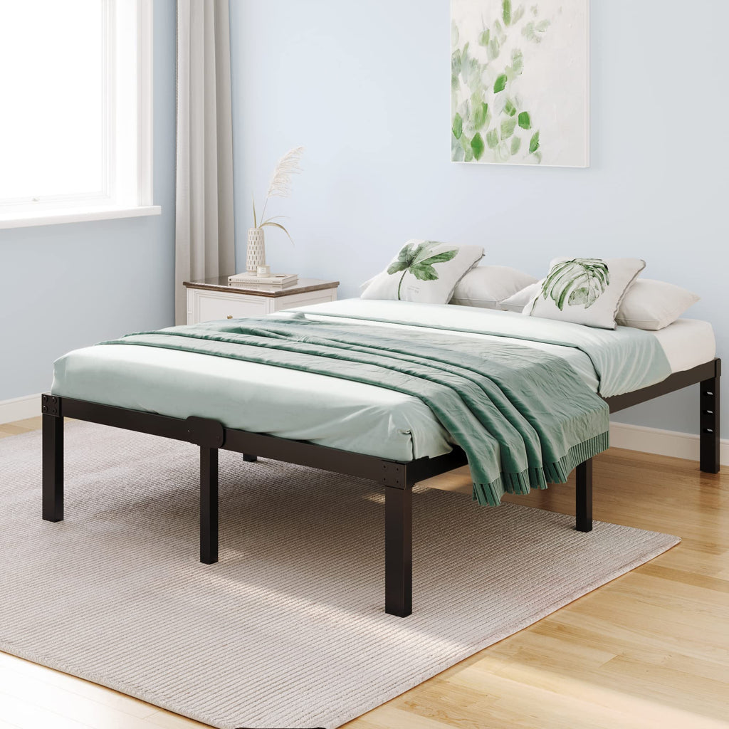 Queen Size 14 Inch Heavy Duty Metal Platform Bed Frame G3747
