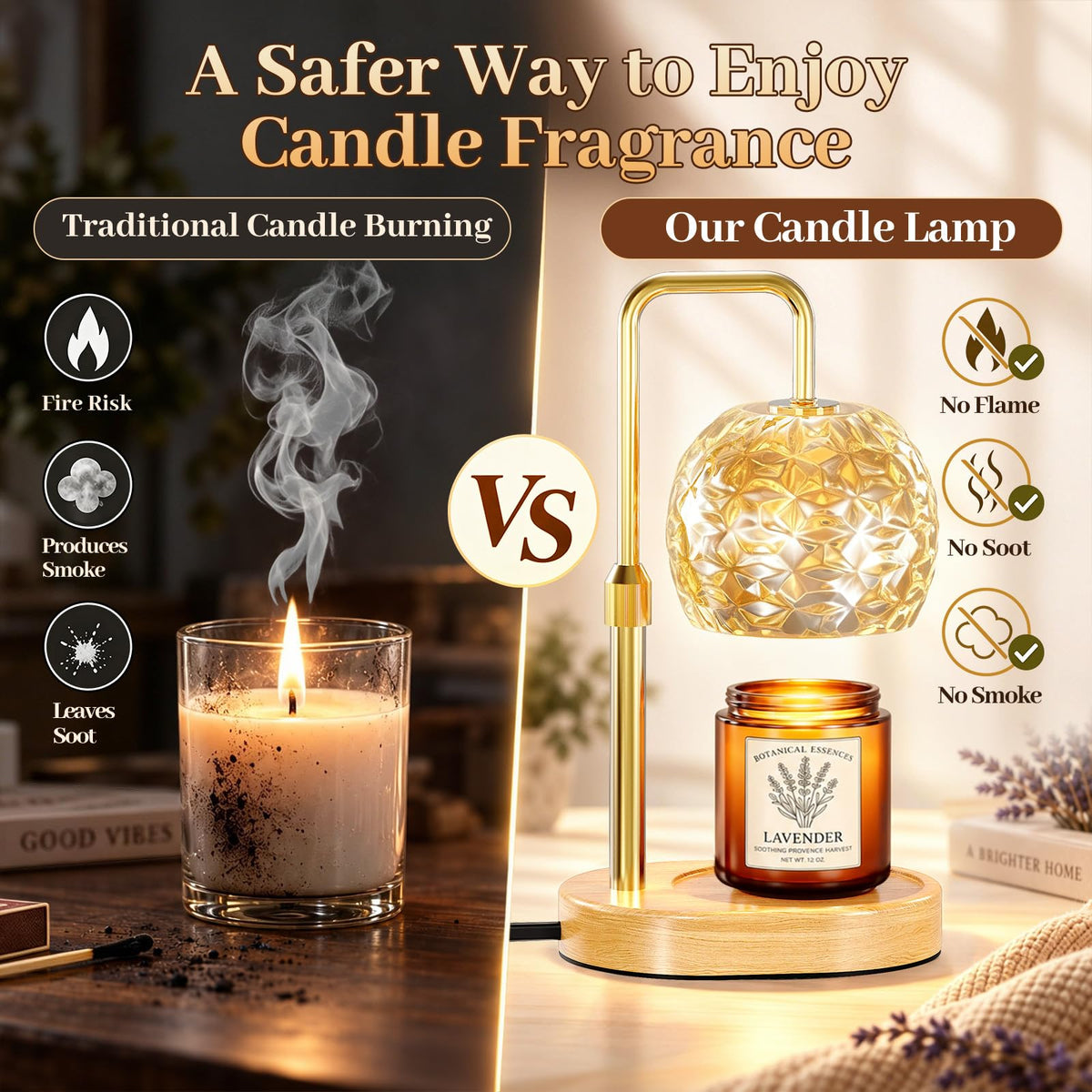 Candle Warmer Lamp with Timer I889