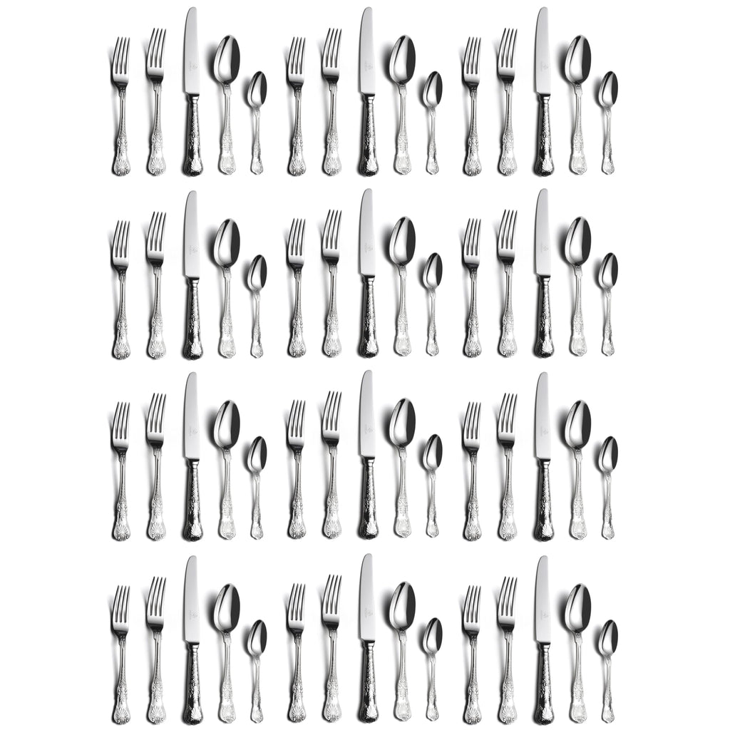 60 Piece 18 10 Stainless Steel Silverware Set R805