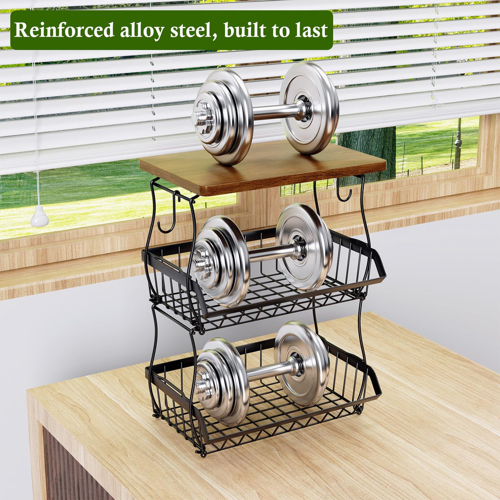 3-Tier Fruit Basket J84491