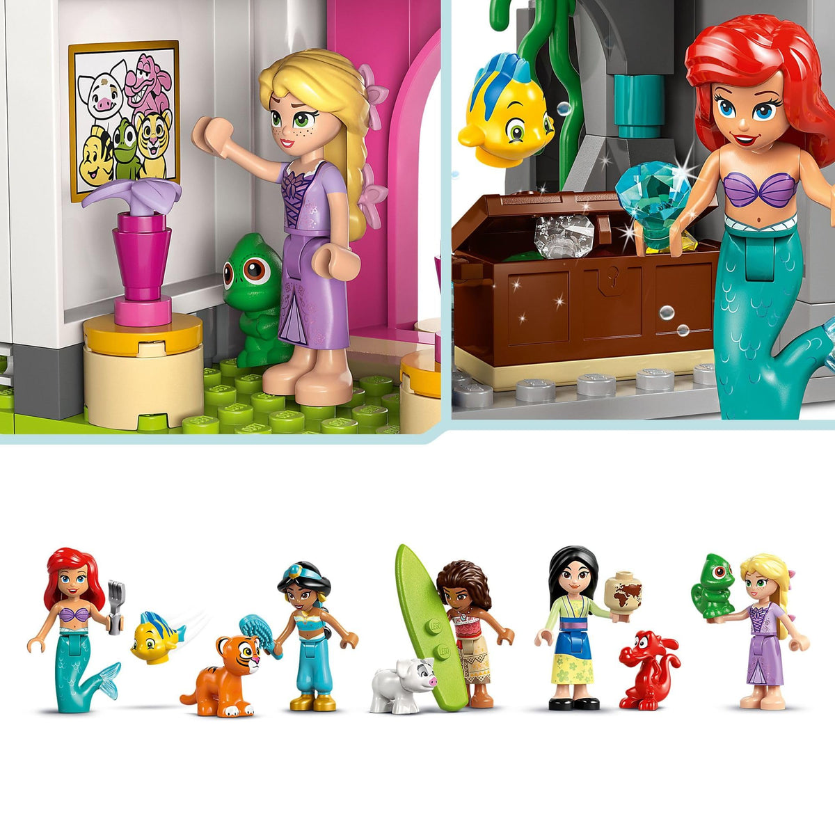 Disney Princess Castle & Royal Pets Building Set M9048