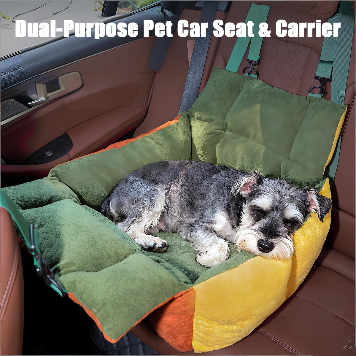 2-in-1 Dog Car Seat for Small Dogs N580