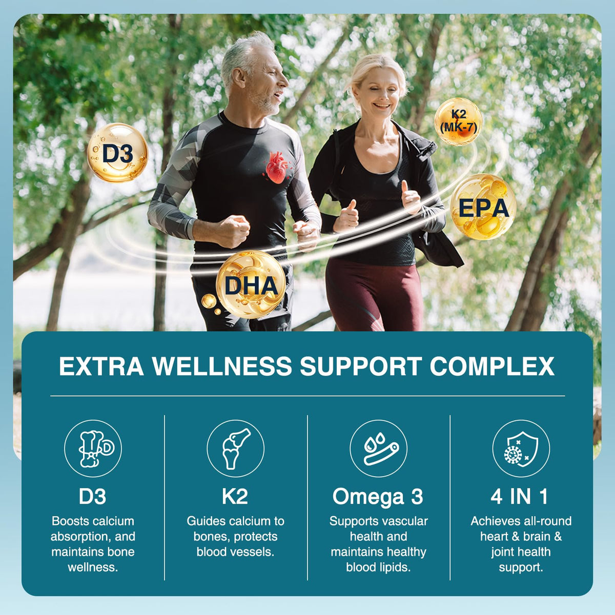 Omega-3 Fish Oil 2000mg 120 Softgels I87740