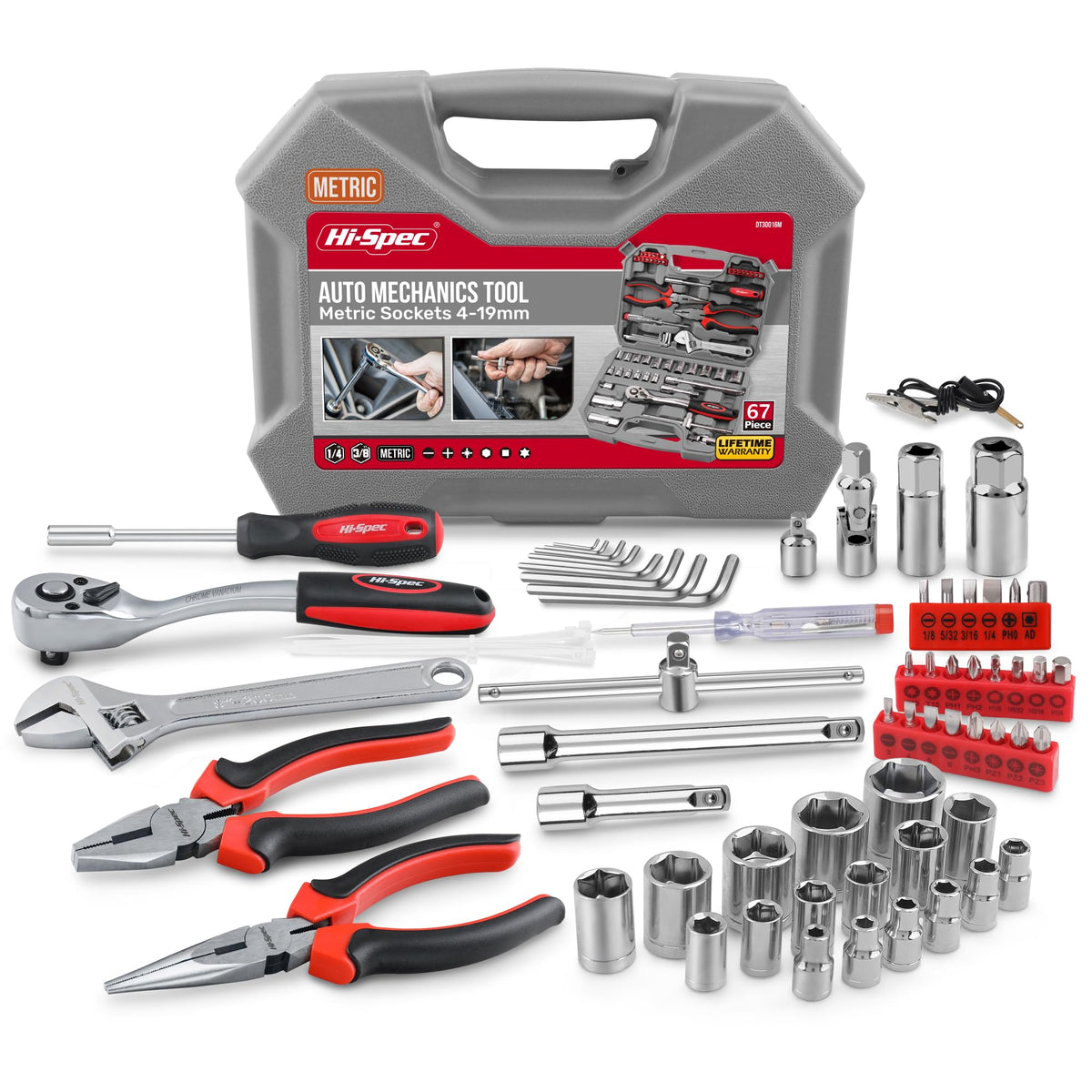 Metric Auto Mechanic Tool Set G875470
