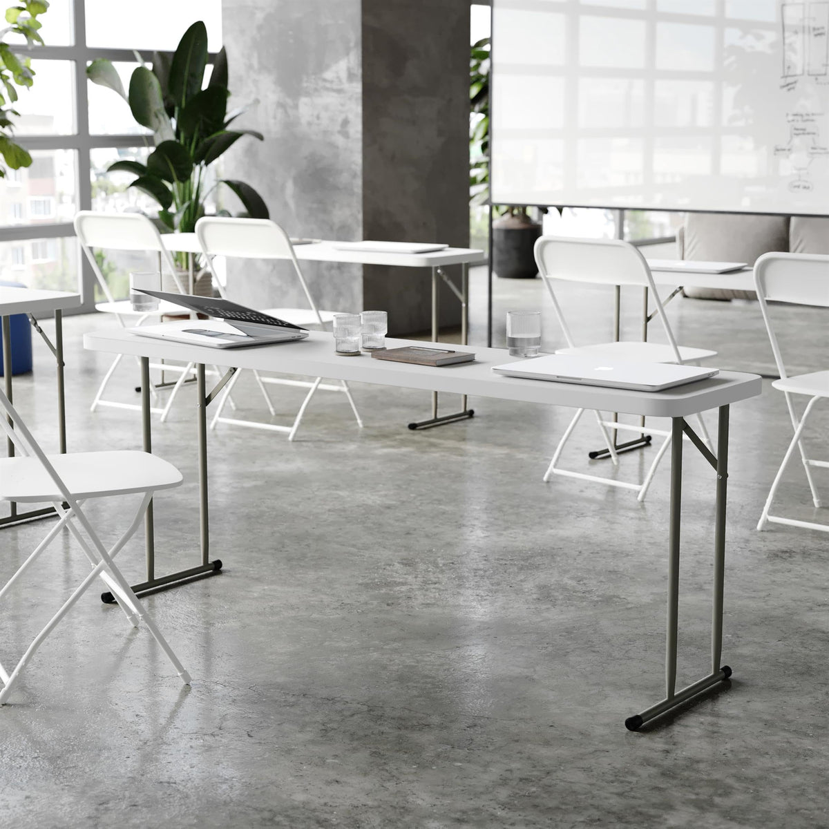 Granite Plastic Folding Training Table H1008