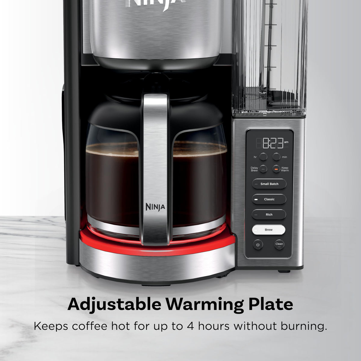 14 Cup Glass Carafe Stainless Steel Coffee Maker Q42399