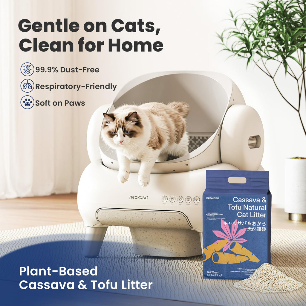 Natural Lightweight Clumping Flushable Cat Litter W5908