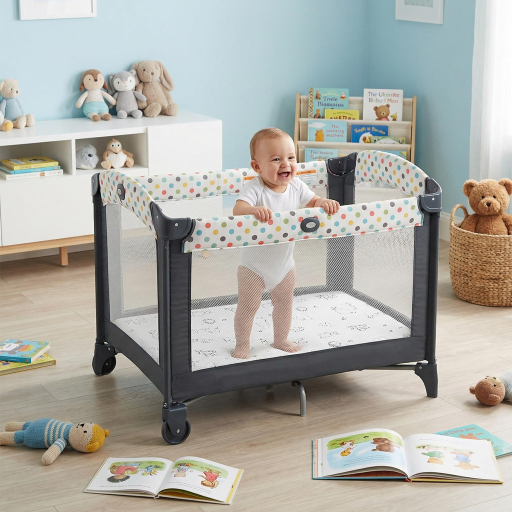 Pack and Play Mattress 38"x26" Firm Support Foam Q334