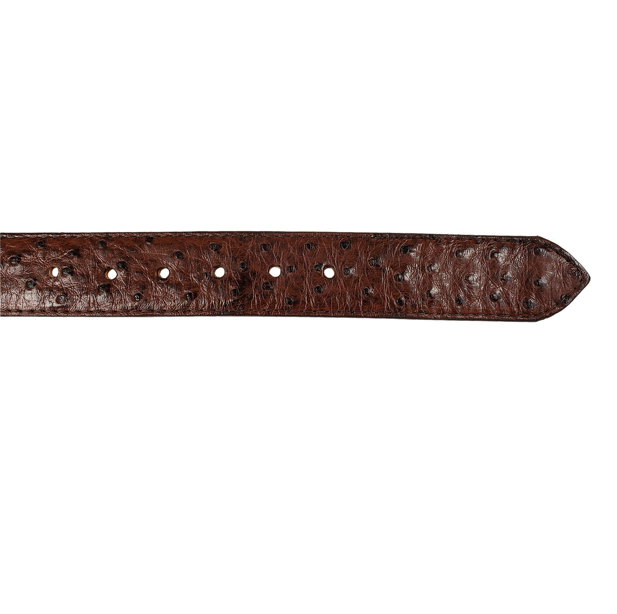 Men's Genuine Ostrich Leather Western Belt S9357