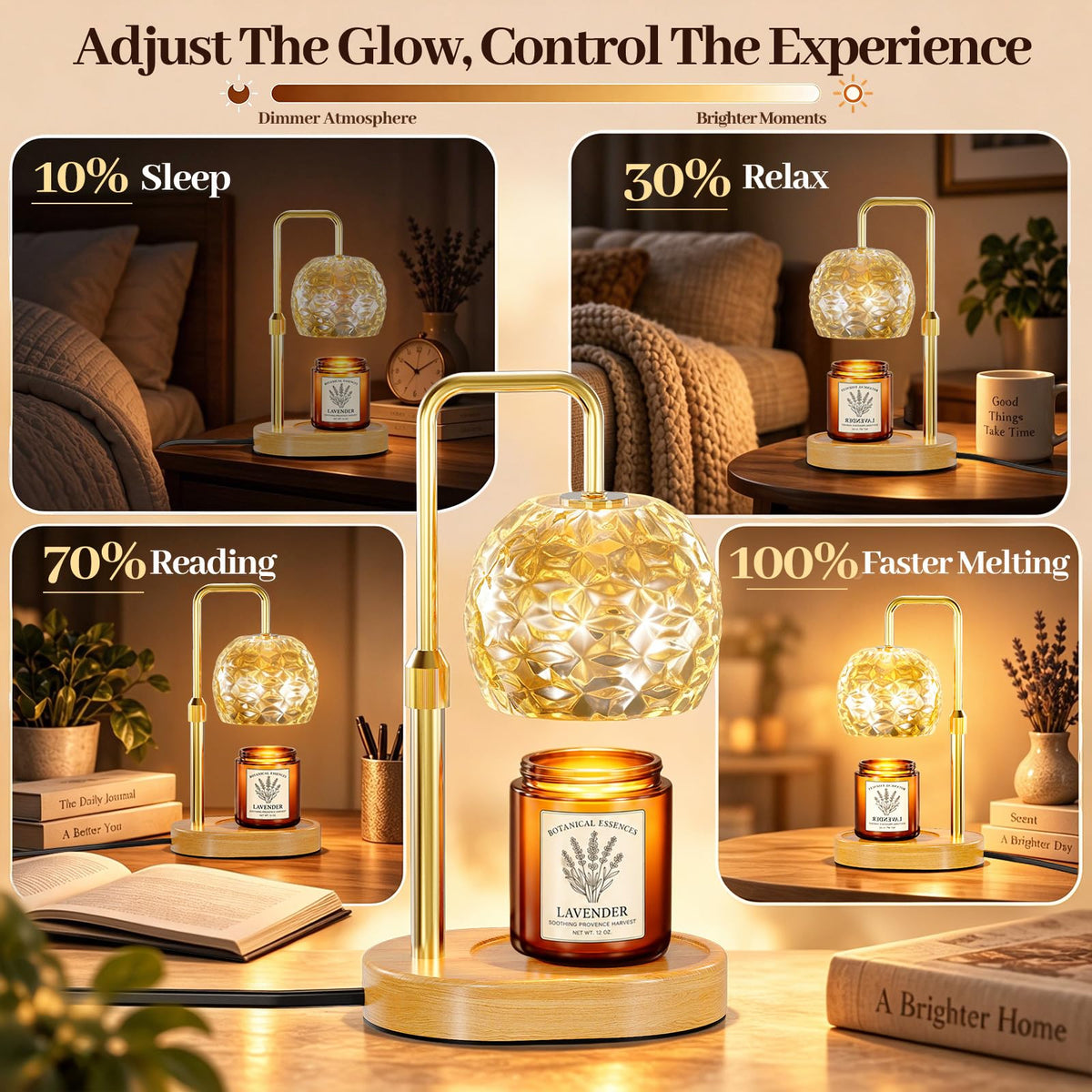 Candle Warmer Lamp with Timer I889