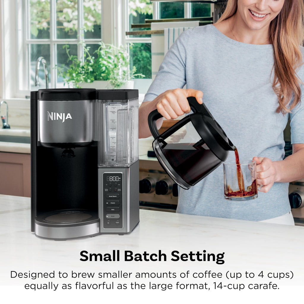14 Cup Glass Carafe Stainless Steel Coffee Maker Q42399
